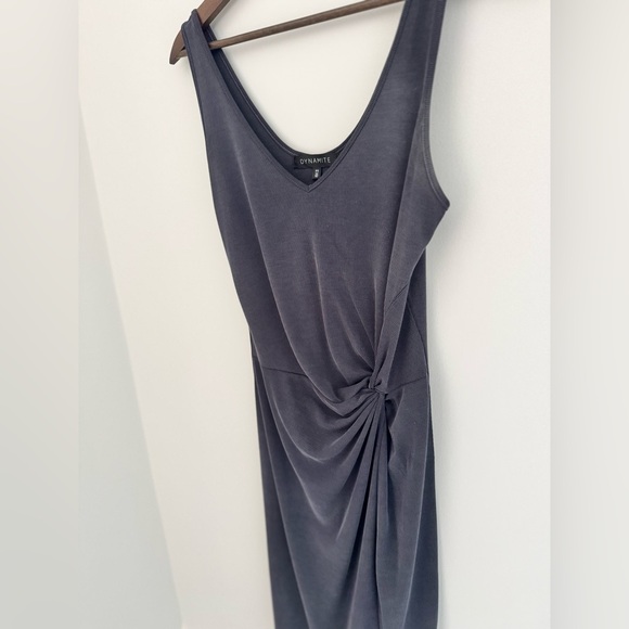 Elegant Grey Dress - Picture 2 of 5